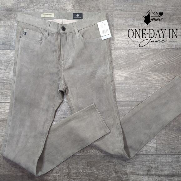 Adriano Goldschmied Faux Suede The Legging Ankle Jeans Size 27 (4) - Picture 1 of 6